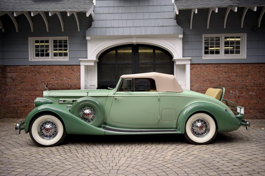  Packard Twelve Model 1207 Coupe Roadster 1935 года  (фото 14 из 15)